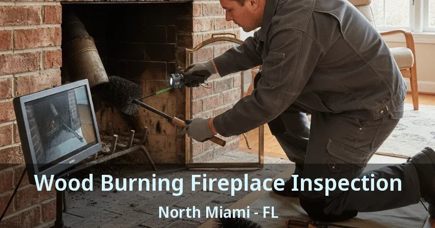Wood Burning Fireplace Inspection North Miami - FL